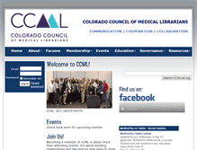 Tablet Screenshot of ccmlnet.org